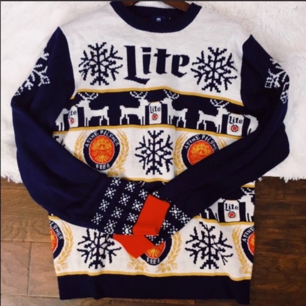 Miller Lite Ugly Sweater - Limited Edition